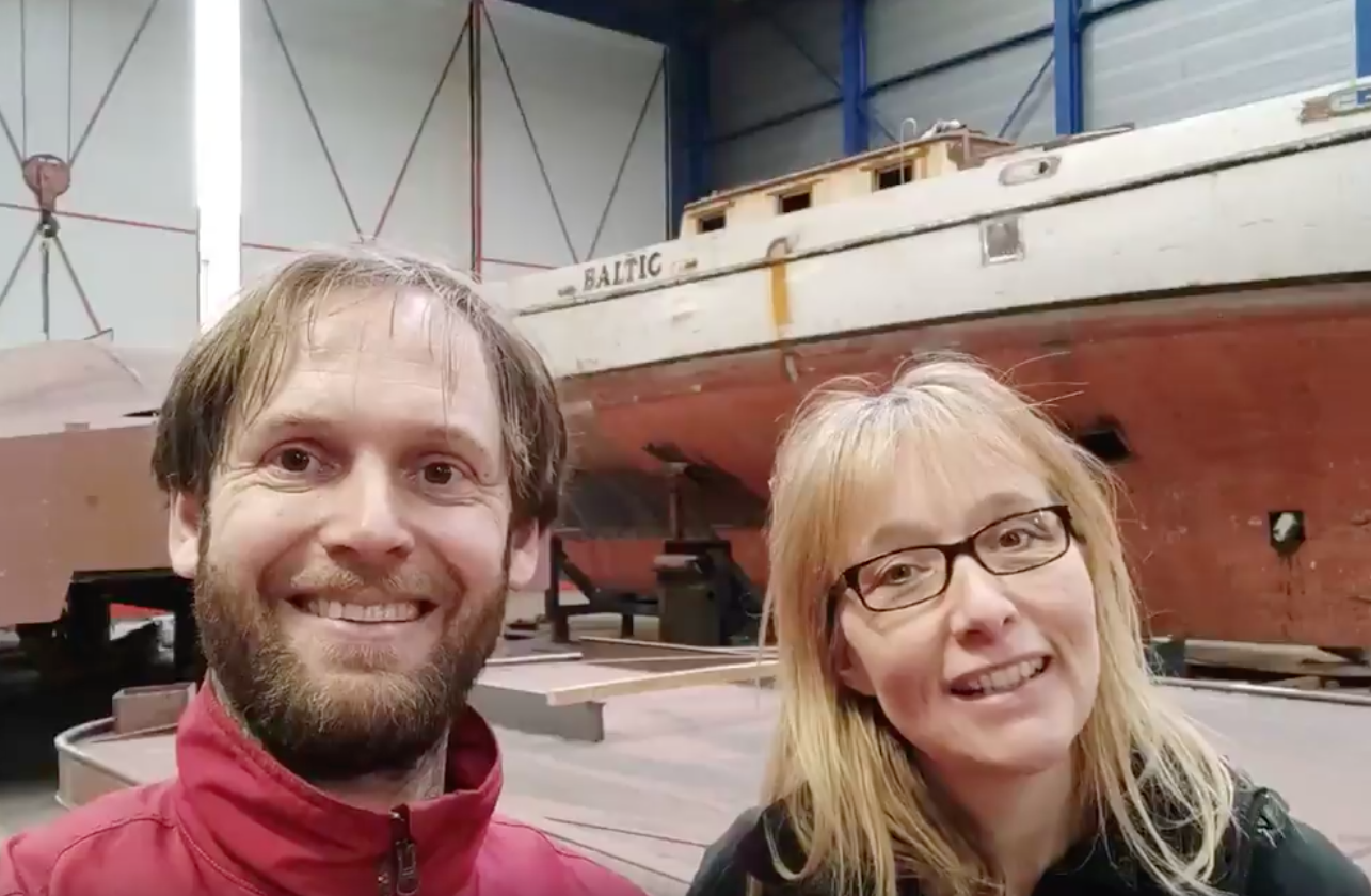 Baltic SeaWind Adventures zeilschip zeilen refit Colin Archer Marijn Achterkamp Annet Talsma